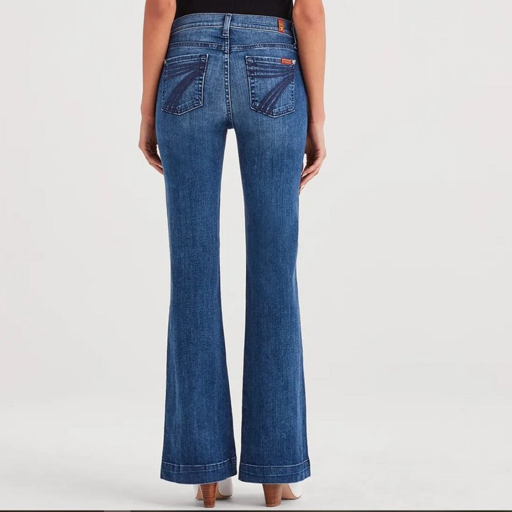 7 for all mankind Dojo med-low rise size 26